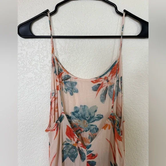 Free People Star Chasing Slip dress in Hibiscus Combo sz S - Picture 6 of 8